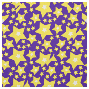Glittering Shinning Stars  Fabric