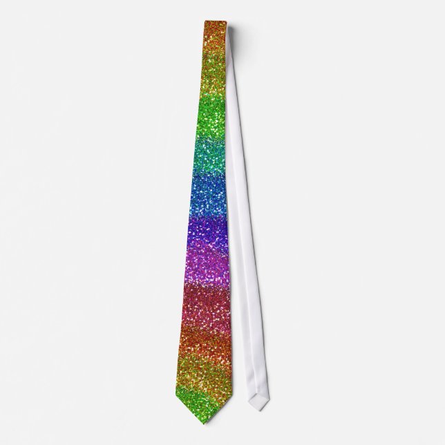 Glitters Rainbow Tie (Front)