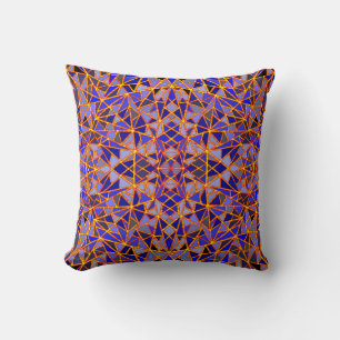 Glittery and Blue Cushion