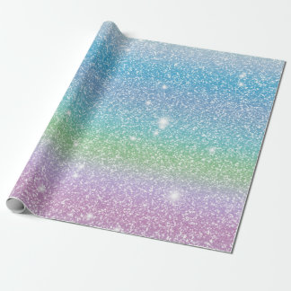 Glittery and Starry cute gift 12 Wrapping Paper