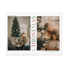 Glittery Christmas Photo