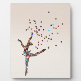 Glittery Dancer Plaque