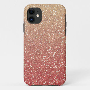 Glittery Gold Melon iPhone 11 Case