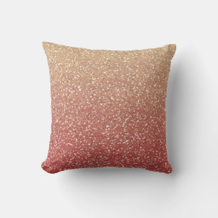 Glittery Gold Melon Cushion