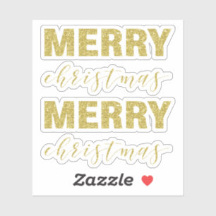 Glittery MERRY Christmas