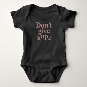 Glittery Perseverance T-Shirt Baby Bodysuit