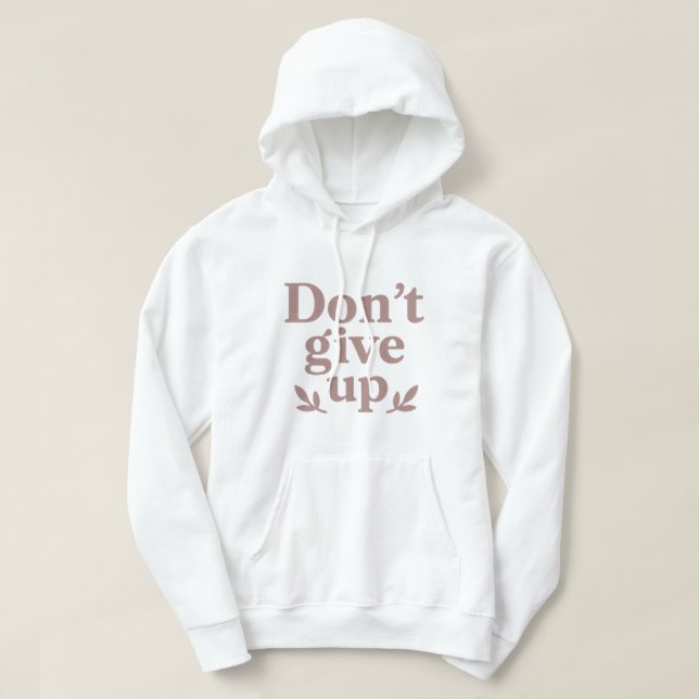 Glittery Perseverance   T-Shirt Hoodie (Design Front)