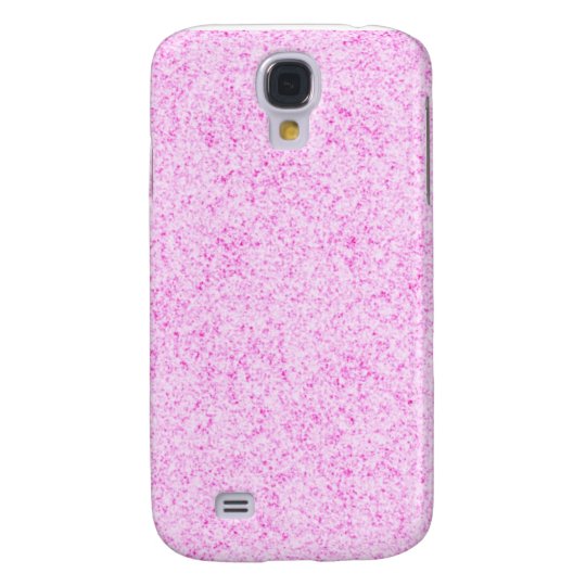 Glittery pink texture galaxy s4 case