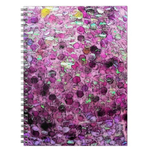 Glittery Purple Notebook