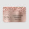Glittery Rose Gold Foil Logo