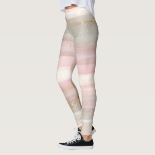 Glittery Stripes Leggings