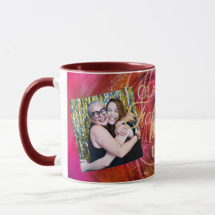 Glitttering Fabulous Mum Photo Mug