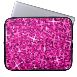 Glitz Pink laptop sleeve 15 inch