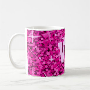 Glitz Pink 'VIP MUM' mug