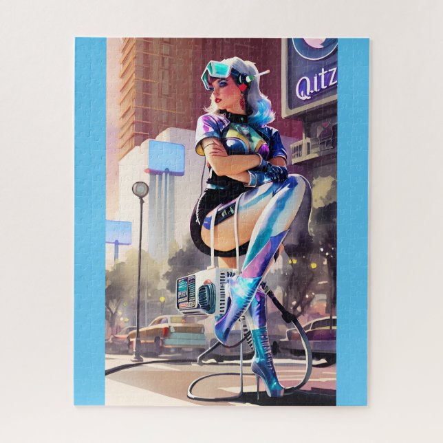 Glitz, Qitz and Glamour Ken Gauge Art Jigsaw Puzzle (Vertical)