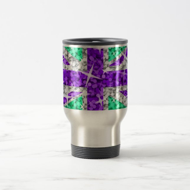 Glitz UK Purple travel mug (Center)