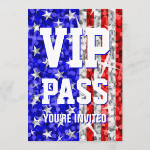 Glitz USA 'VIP PASS' invitation