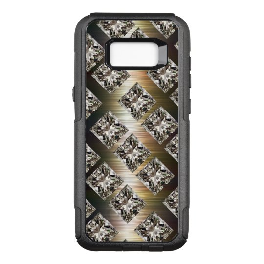 Glitzy Faux Rhinestone Jewels OtterBox Commuter Samsung Galaxy S8+ Case