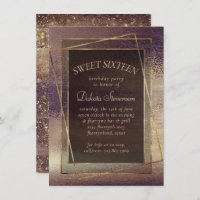 Glitzy Foil | Golden Bronze Copper Sparkle Party