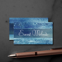 Glitzy Foil | Ice Blue Faux Iridescent Website