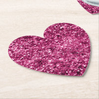 Glitzy Girly Pink Glitter Birthday