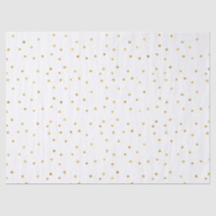 Glitzy Gold Confetti Tissue Paper