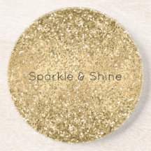 Glitzy Gold Glam Glitter Sparkle      