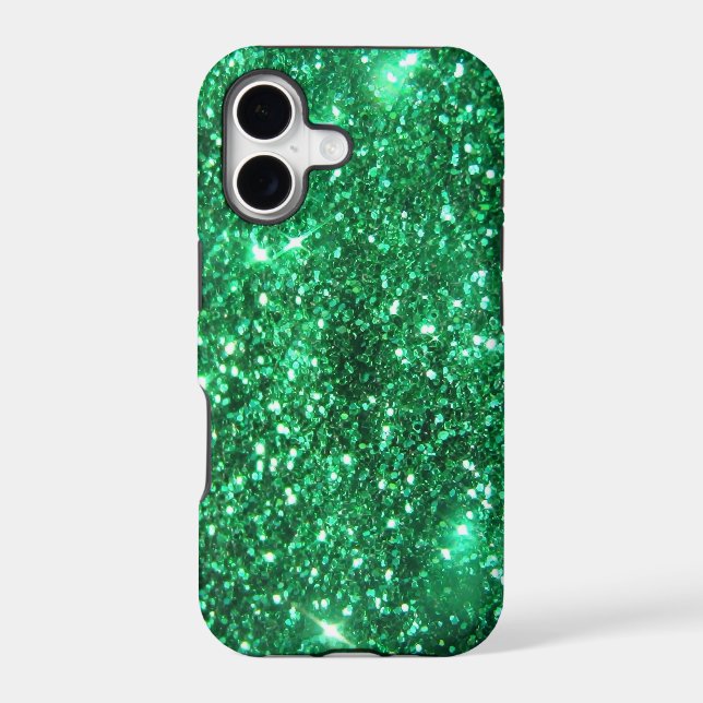Glitzy Green Glitter (Back)