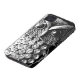 Glitzy Jewelled Metal Owl Case-Mate iPhone Case (Bottom)