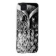 Glitzy Jewelled Metal Owl Case-Mate iPhone Case (Back/Right)