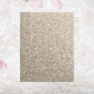 Glitzy Taupe Scrapbook Paper