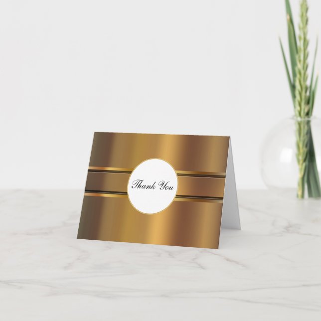 Glitzy Thank You Cards (Front)