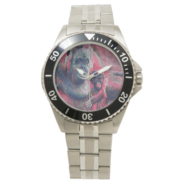 GlitzyAnimal_OrangUtan_003 Watch (Front)