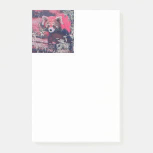 GlitzyAnimal_RedPanda_005 Post-it Notes