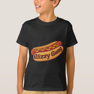 Glizzy Gang - Gladiator Gobbler Funny Hot dog T-Shirt
