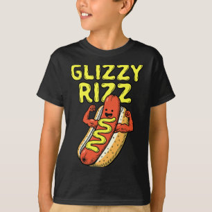 Glizzy Rizz Dogs Meme Slang T-Shirt