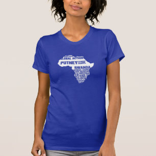 Global Action Rwanda in Multiple Colours T-Shirt