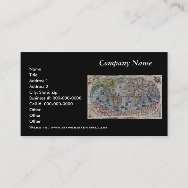 GLOBAL BUSINESS EXECUTIVE BUSINESS CARD SERIES (Front)