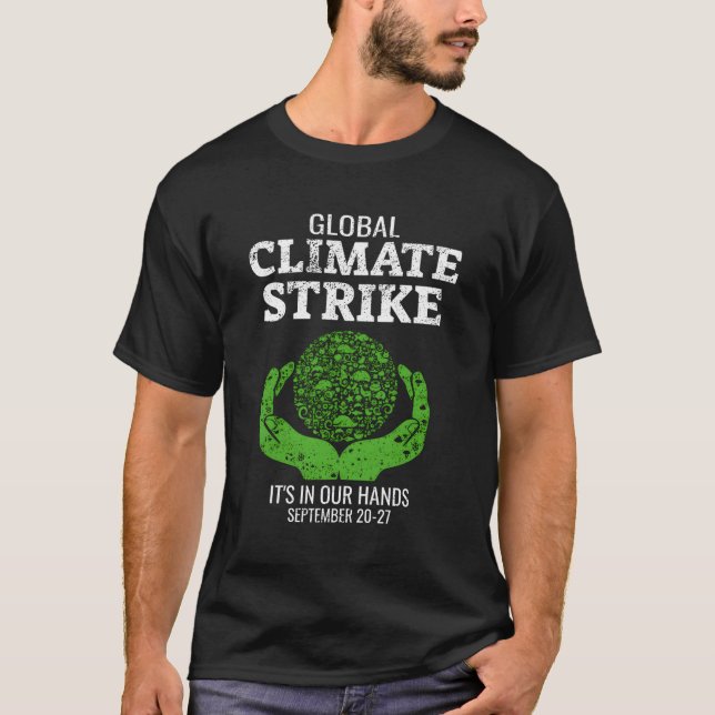 Global Climate Awareness Change Teens T-Shirt (Front)