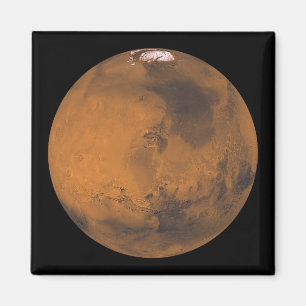 Global Colour View of Mars Magnet