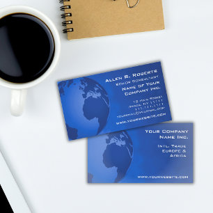 Global Commerce Asia Branch Office Corporate Business Card