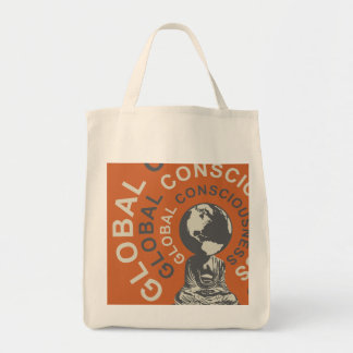 Global Consciousness Organic Tote bag