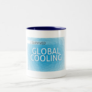 Global Cooling Two-Tone Coffee Mug