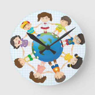 Global diversity round clock