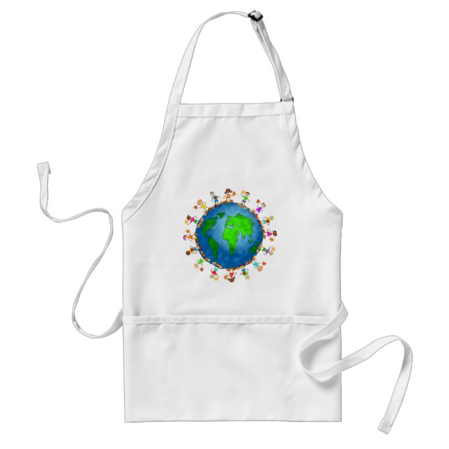 Global Fall Kids Standard Apron (Front)