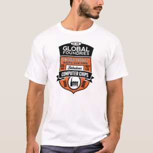 Global Foundries of Malta Retro-T T-Shirt