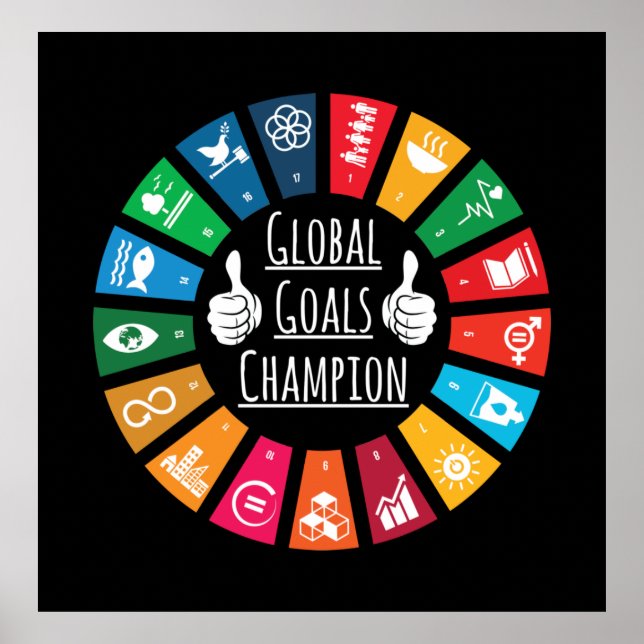 Global Goals Champion Poster (Front)