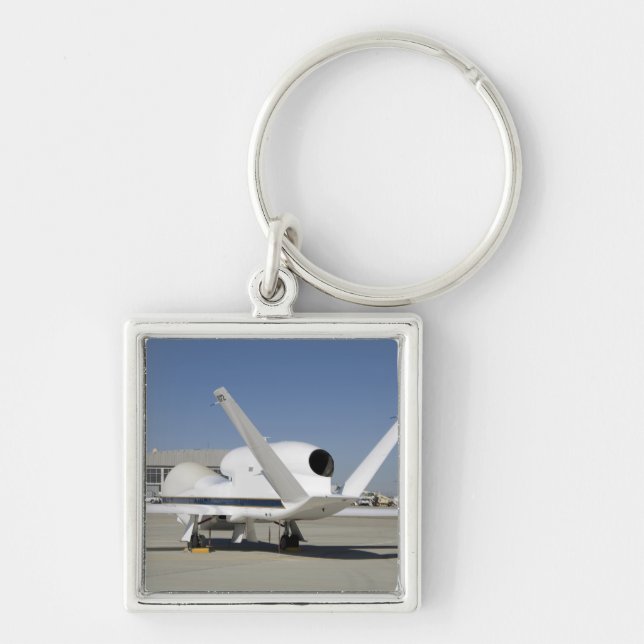 Global Hawk unmanned aircraft Key Ring (Front)