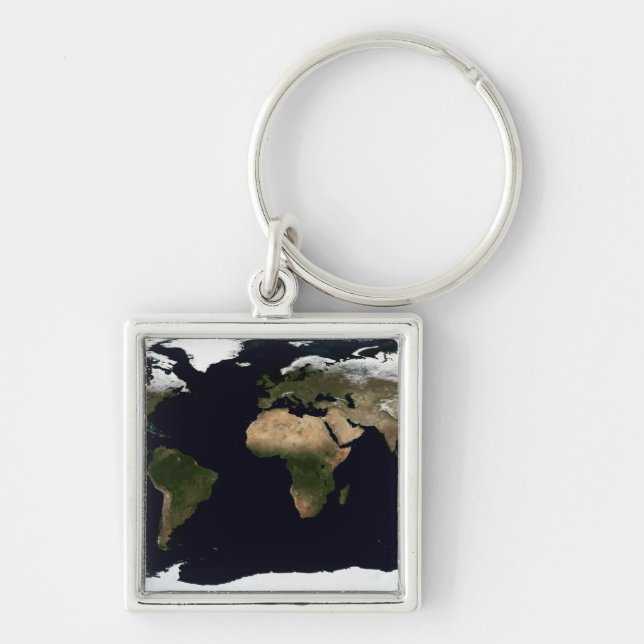 Global image of our world key ring (Front)