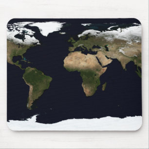 Global image of our world mouse mat